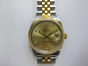 ロレックス高価買取・デイトジャスト・16233G R番大阪神戸買取