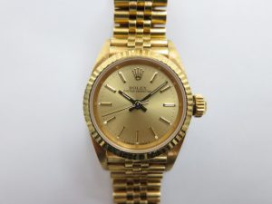 ロレックス 買取 大阪 神戸 67198 金無垢 レディース 時計 高額査定