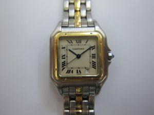 カルティエ高価買取・パンテールMM大阪神戸・ブランド時計買取