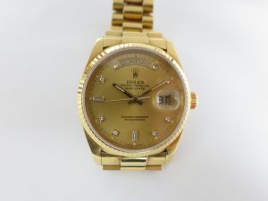 ロレックス 高価買取 大阪 神戸 デイデイト 18038A 時計 無料査定