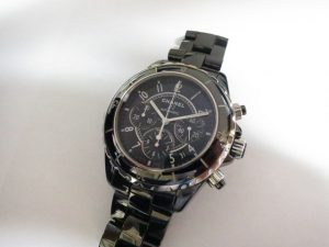 シャネル 時計 買取 大阪 神戸 J12 クロノグラフ ブラックセラミック