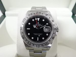 ロレックス買取大阪神戸16570エクスプローラーⅡ2008年製買取