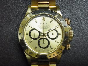 ロレックス 買取 大阪 神戸 16528 金無垢 旧型デイトナ 高額査定