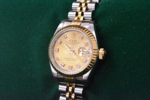 ロレックスデイトジャスト買取大阪、神戸69173Ｇレディースモデル高価買取
