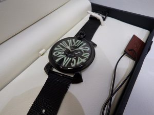 ガガミラノ買取大阪、神戸マヌアーレ46mmスリム買取査定