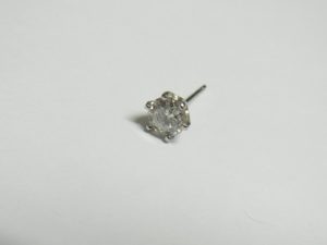 ダイヤモンド 買取 大阪 神戸 0.3ct ダイヤのピアス 片方 無料査定