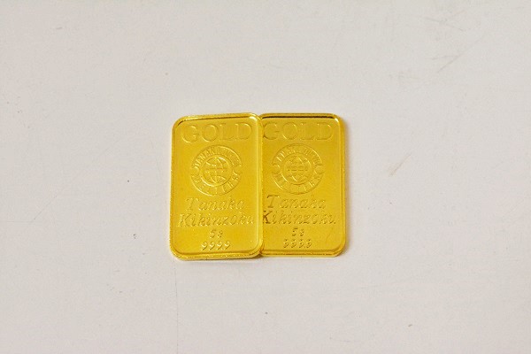 インゴット買取大阪神戸田中貴金属プレートＫ24金買取査定梅田