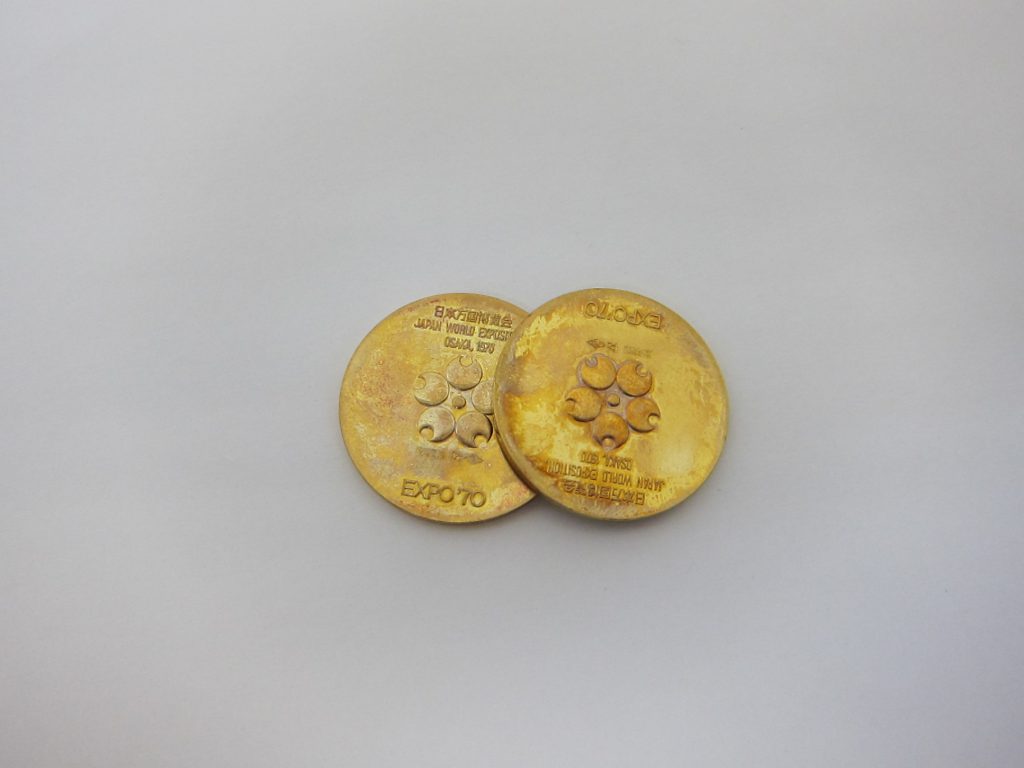 EXPO70　k18金記念コイン買取　大阪　神戸　高価買取
