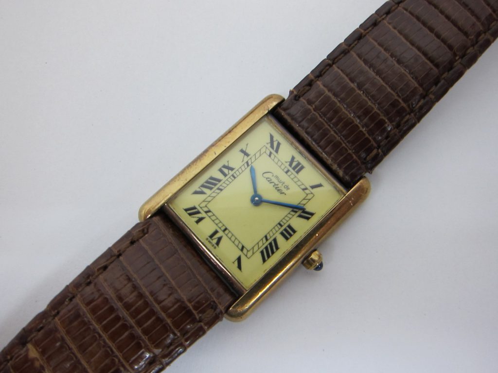 カルティエ 時計 マスト タンク ヴェルメイユ 高価買取｜他社より高く売るなら買取専門店のブランドラボ