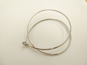 k18WG オメガネックレス プラチナ 金デザインネックレス 買取