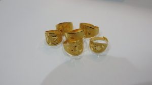金 買取 24金指輪 韓国お祝い ベビーリング K24 999 995