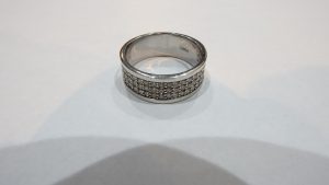 宝飾ジュエリー 買取 パヴェダイヤモンドリング Pt900 メレD1.0ct