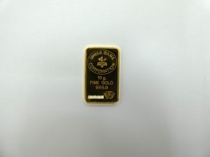 金 買取 スイスバンク インゴット10g 国内金価格、今年一番の高値