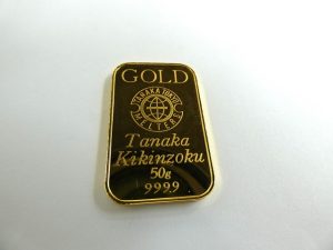 田中貴金属 インゴット 999.9 K24金 50ｇ買取