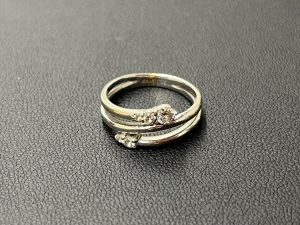 K18WG ダイヤモンド リング 0.25ct ダイヤモンドジュエリー 買取 奈良橿原