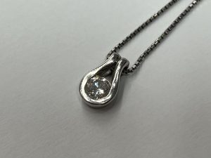 ネックレストップ/プラチナ900 ダイヤ0.503ct チェーン/プラチナ850