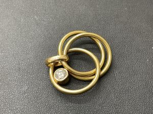 ダイヤモンド 0.30ct ネックレストップ 買取 K18