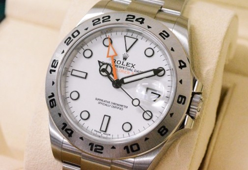 ROLEX(ロレックス)Ref.216570 エクスプローラーII 白文字盤 買取