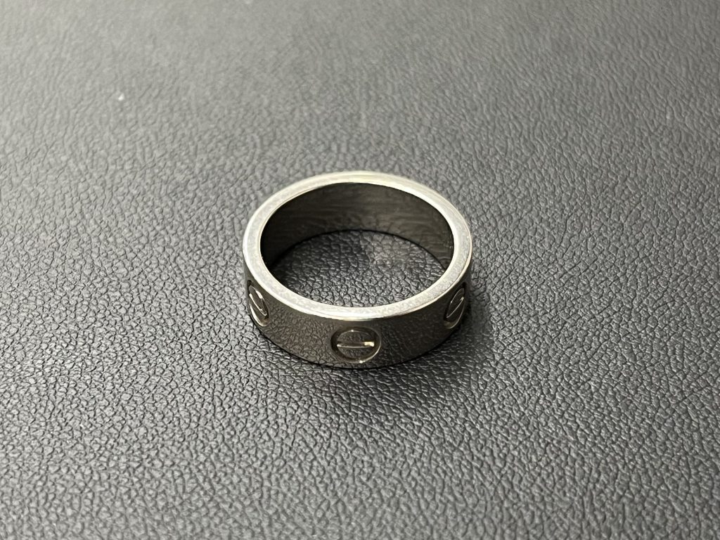 CARTIER カルティエ ラブ リング K18/750 WG サイズ50