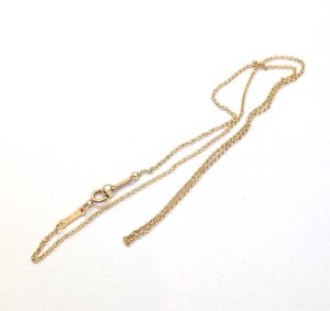 ティファニー 買取 ネックレス K18 オープンハートトップ紛失 750
