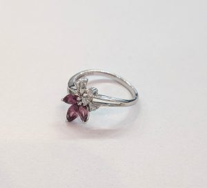 貴金属 K14 買取 リング 585 メレダイヤモンド D0.06ct