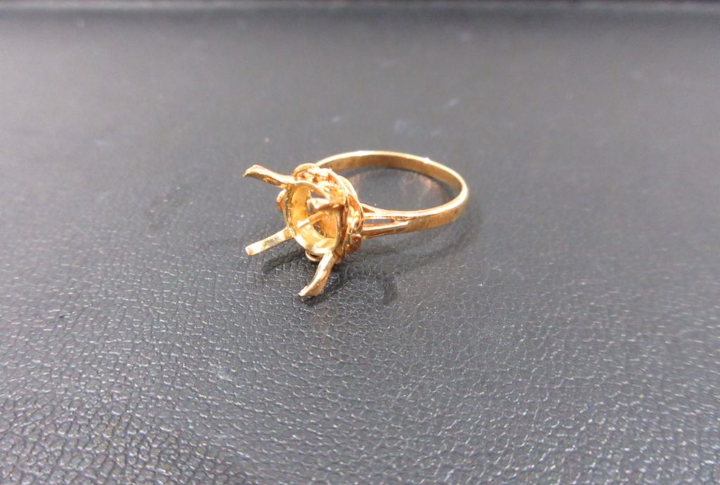 貴金属 K18 リング 土台のみ 買取 金・プラチナ相場高値水準