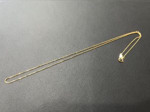 K18 18金 イエローゴールド ベネチアンチェーン ネックレス