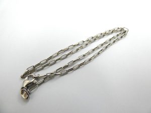 750WG ｋ18金ホワイトゴールドネックレス GINZA TANAKA買取