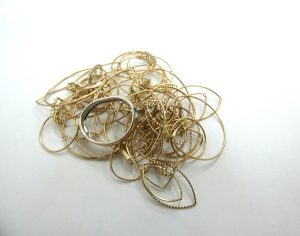 k10金ホワイトゴールド リング ネックレストップ 買取
