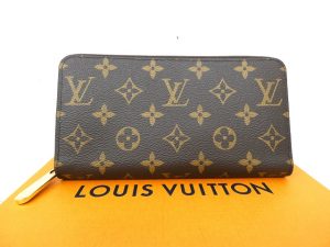Louis Vuitton ジッピー･ウォレットM41896コクリコ モノグラム ICチップ入り 買取
