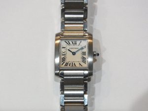 カルティエ タンクフランセーズSM W51008Q3 2384 付属品なし 買取価格