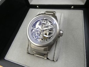 オリス プロパイロットX キャリバー115 スケルトンダイアル 買取価格