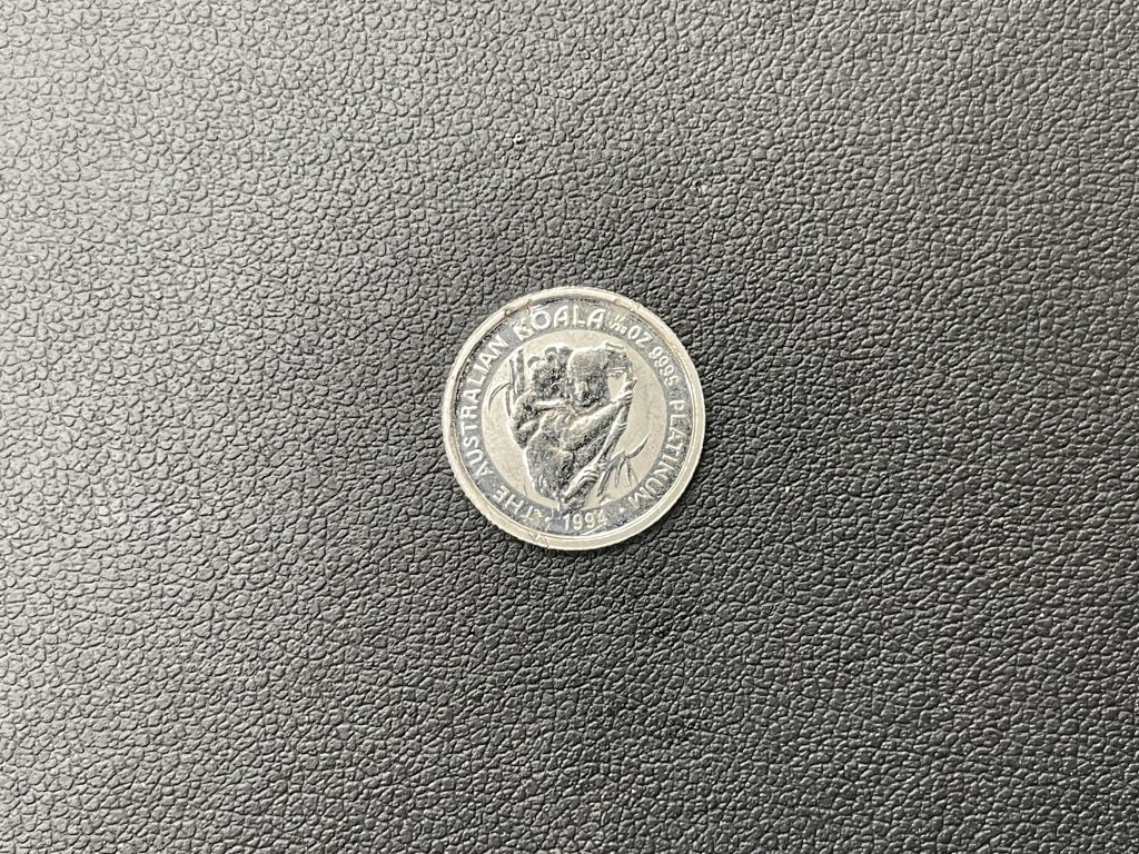 コアラコイン 買取 Pt1000 プラチナ 1/20oz エリザベス二世