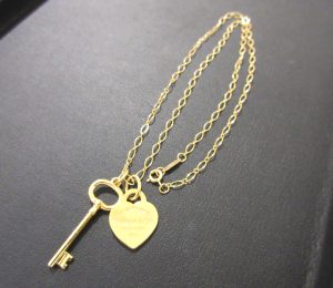 ティファニー K18 (750) ネックレス カスタム 買取 金相場最高値水準