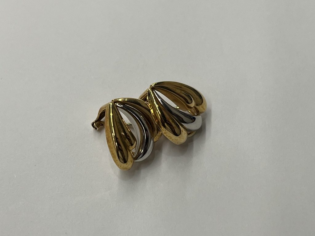 K18 Pt刻印 コンビ イヤリング 買取価格