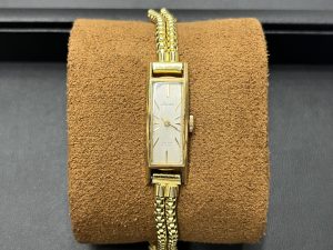 Ledy Seiko レディセイコー K18ケース 社外GPブレス 手巻き時計 不動