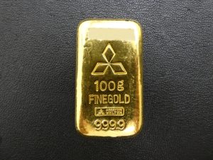 純金 三菱マテリアル インゴット100g買取 NY金終値、初の3500ドル超