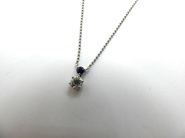 ラウンドブリリアンカット ダイヤモンド 一粒 ネックレス 買取