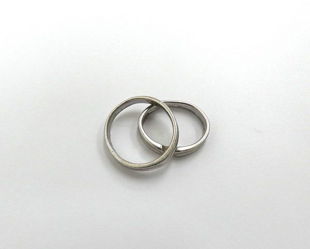 プラチナpt950 リング 結婚指輪 ブライダルリング買取 金最高値
