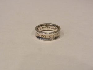 ティファニー 買取 1837 ナロー リング 14号 SV925