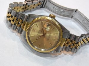 ロレックス デイトジャストコンビ プラスチック風防 16013 買取価格