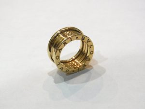 ブルガリ ビー・ゼロワンジュエリー 750YG 4バンドリング 買取価格
