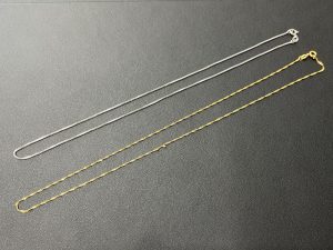 続伸で本日最高値更新！18,000円台突破！K14 585 ネックレスチェーン