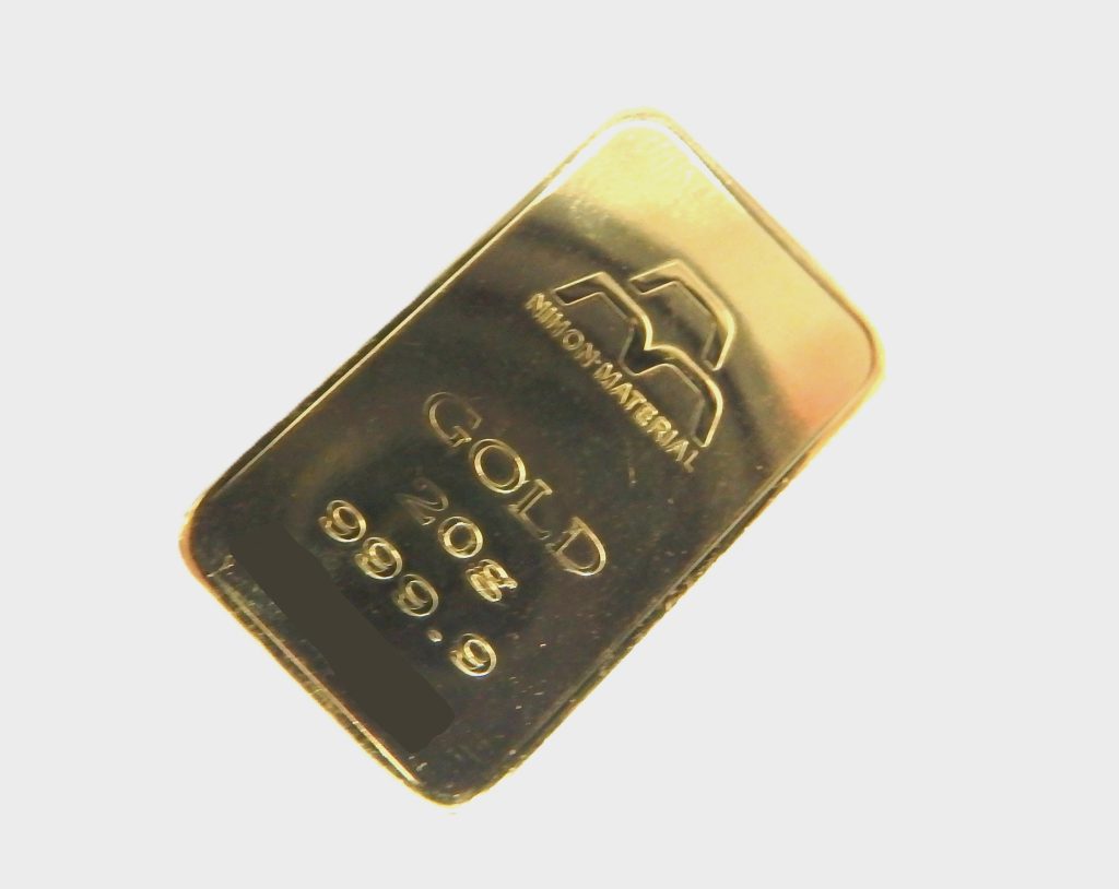 【催事】インゴット 買取 K24 日本マテリアル 999.9 20g コーナン東大阪菱江店