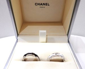 シャネル 買取 ウルトラ ７５０ リング ホワイトセラミック・ブラックセラミック