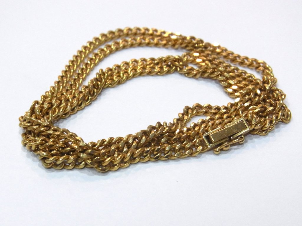 18金ネックレス 喜平 K18 貴金属 買取価格上昇中!