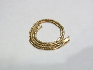 K18 12面トリプル 喜平ブレスレット買取 国内金続伸 1万8千円台突破