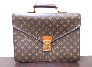 ルイヴィトン 買取 モノグラム コンセイエ M53331 ブリーフケース 中ベタ有