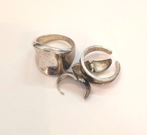 【催事】貴金属 SV925 買取 リング＆ピアス 銀製品