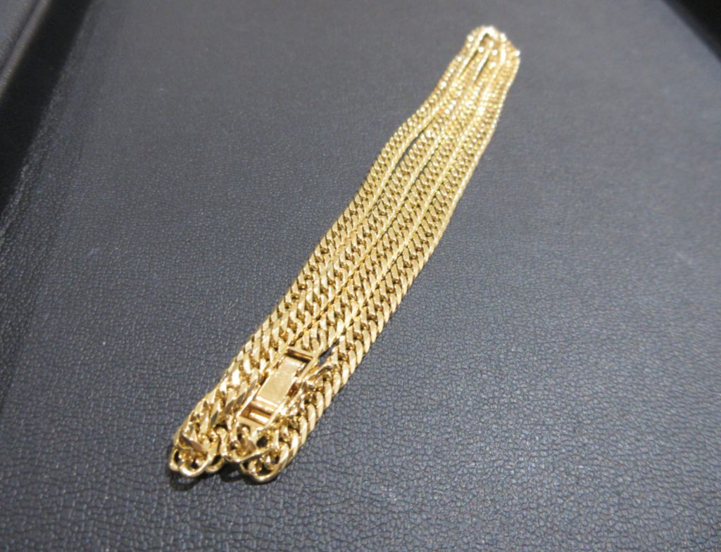 貴金属 喜平ネックレス 買取 K18 18金アクセサリー 金相場大幅続伸